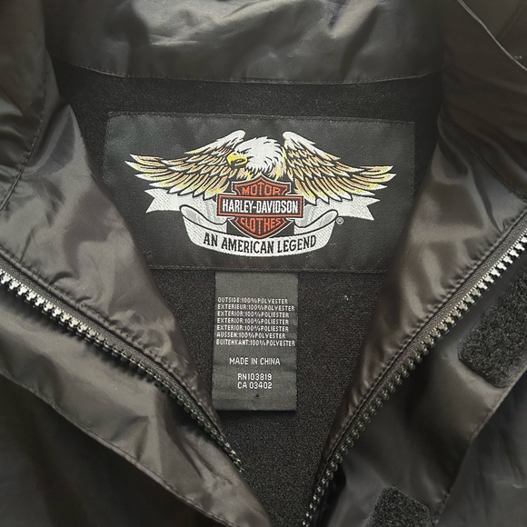 Harley Davidson windbreaker jacket size L - Picture 1 of 3